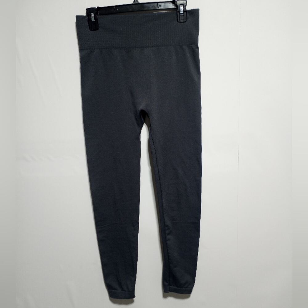One 5 One Fleece Lined High Waisted Leggings Gray Size L/XL